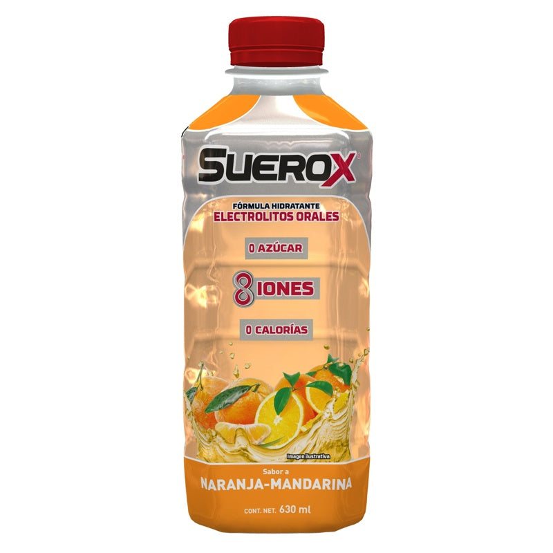 Suerox Naranja-Mandarina 630 Ml Solución