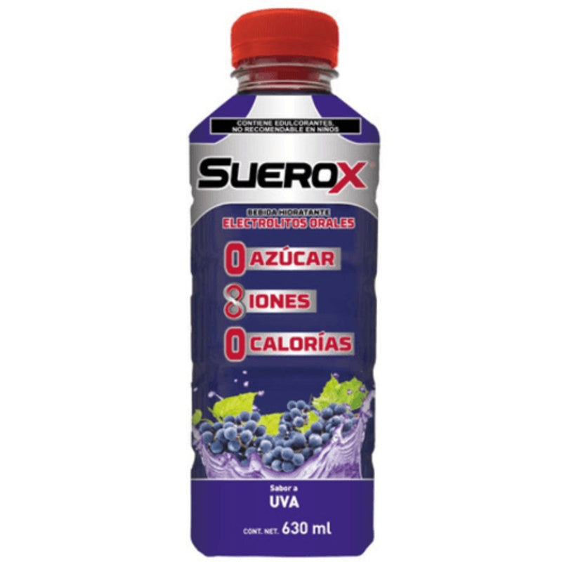 Suerox Uva 630 Ml Solución