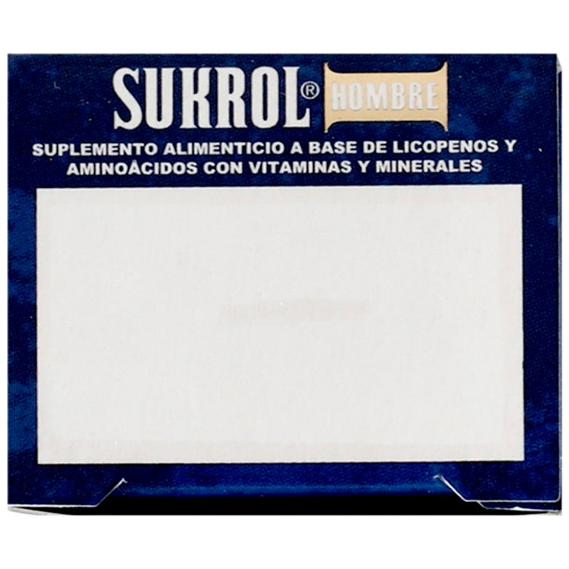 Sukrol Hombre 30 Tabletas Suplemento Alimenticio