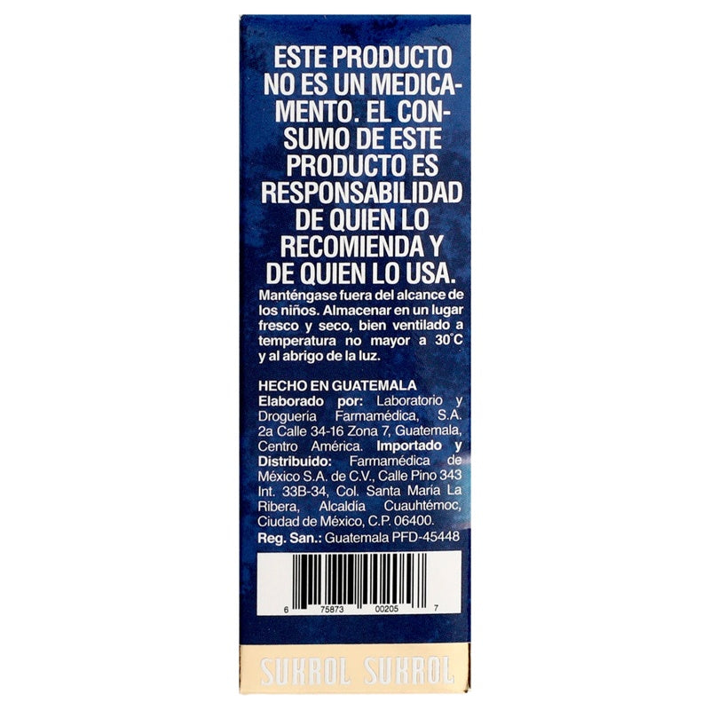 Sukrol Hombre 30 Tabletas Suplemento Alimenticio