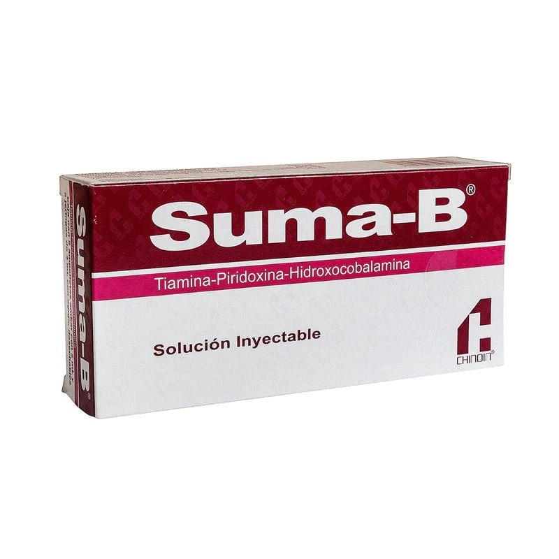 Suma B 100 / 50 / 10000Mcg / 2 Ml 2 Ml 5 Ampolletas