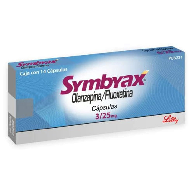 Symbiax 3 / 25 Mg Con 14 Capsulas
