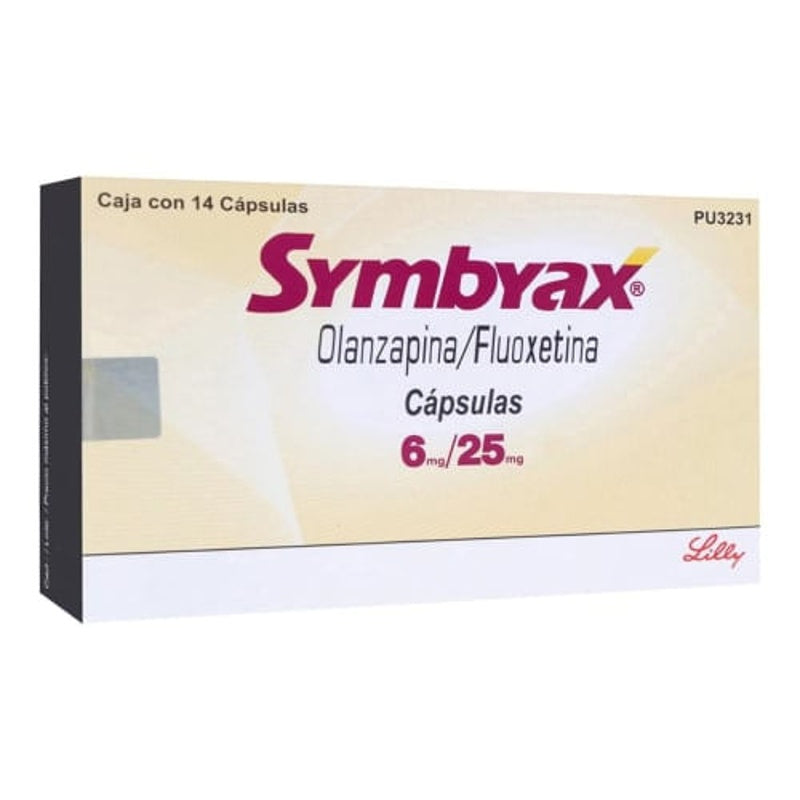 Symbiax 6 / 25 Mg Con 14 Capsulas