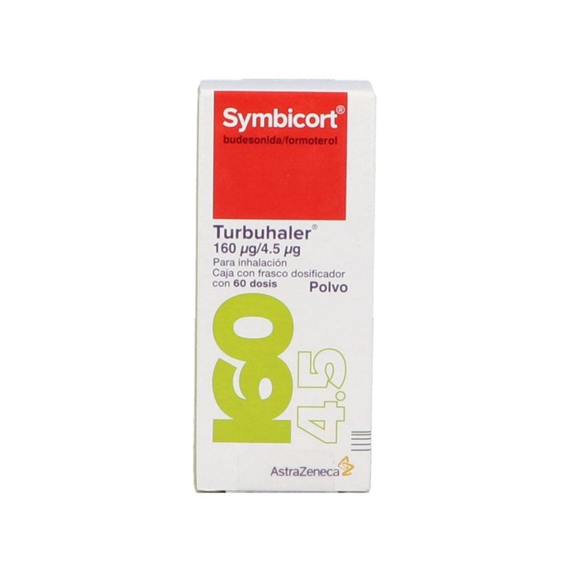 Symbicort 160 / 4.5Mcg 60 Dosis Inh Polvo