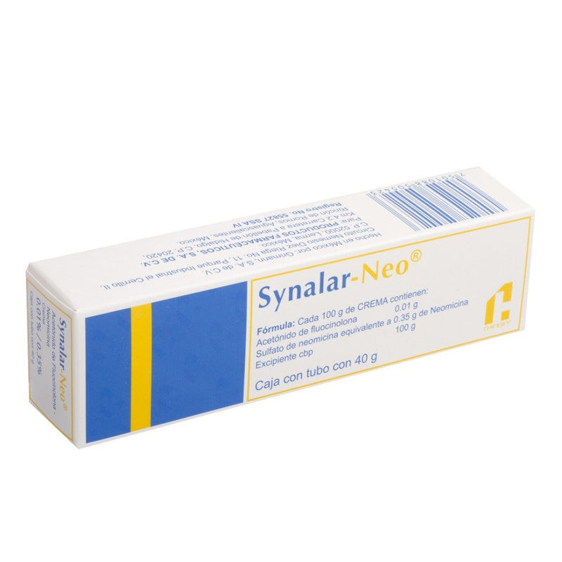Synalar Neomicina 0.01% 40 Gr Crema Tópica