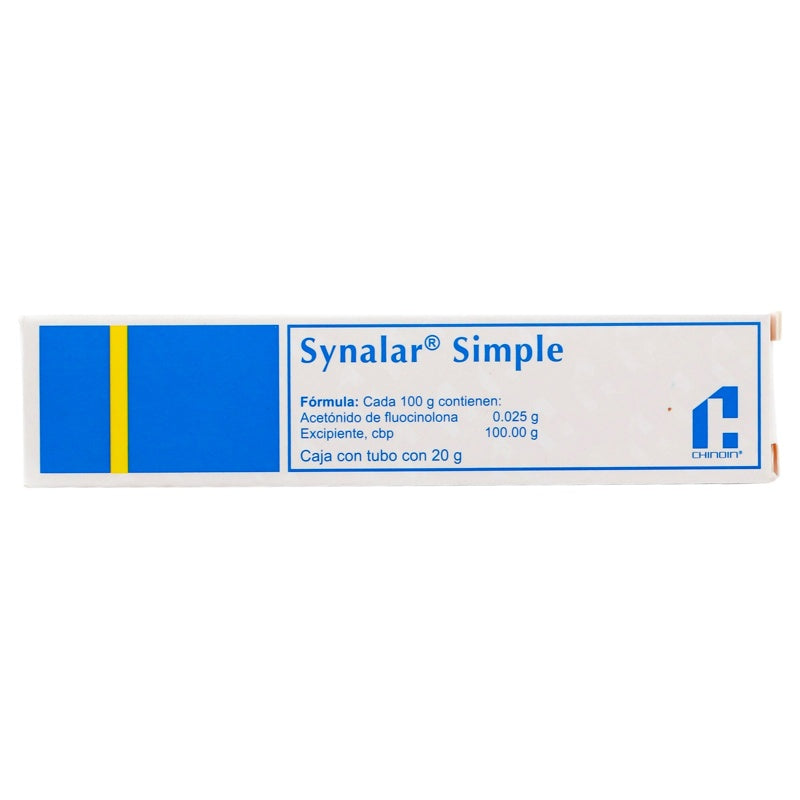 Synalar Simple 0.025% 20 Gr Crema Tópica