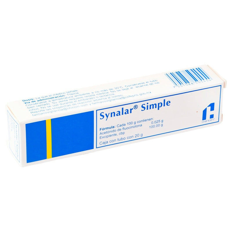 Synalar Simple 0.025% 20 Gr Crema Tópica