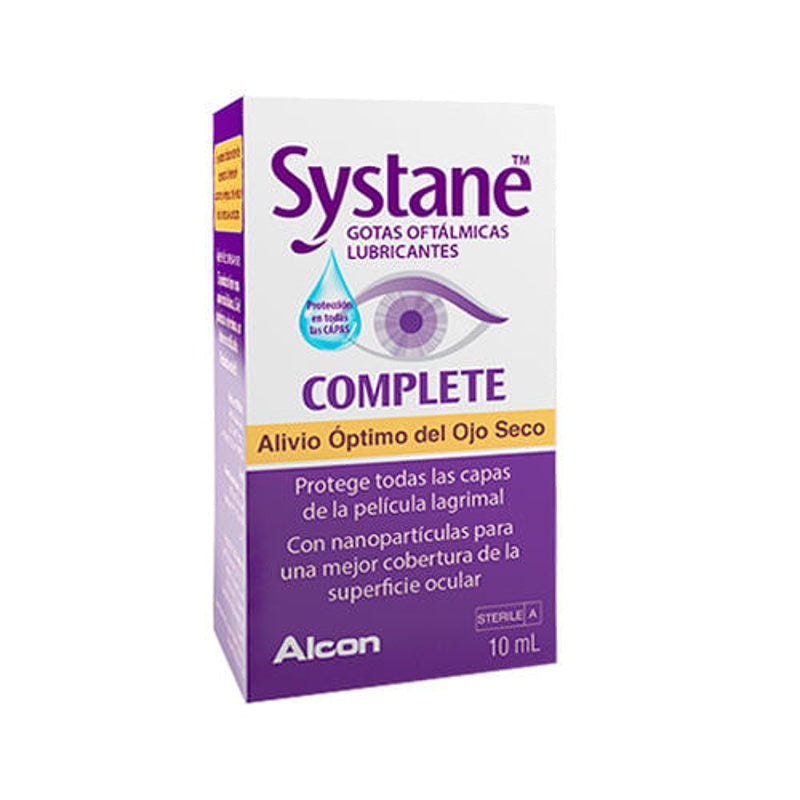 Systane Complete 10 Ml Naranja Solución