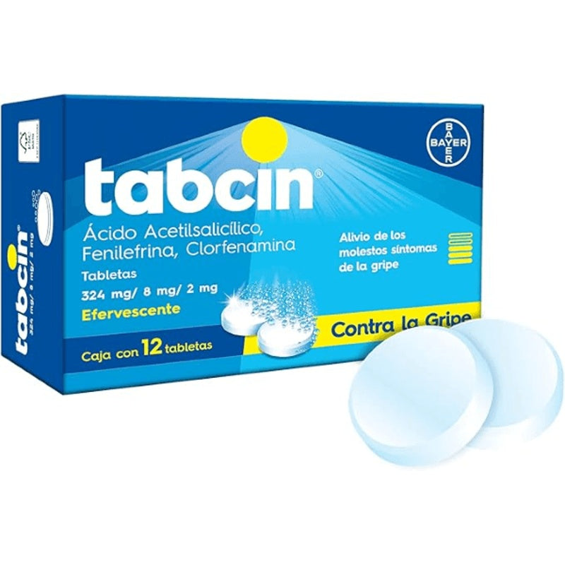 Tabcin 12 Tabletas Efervecente