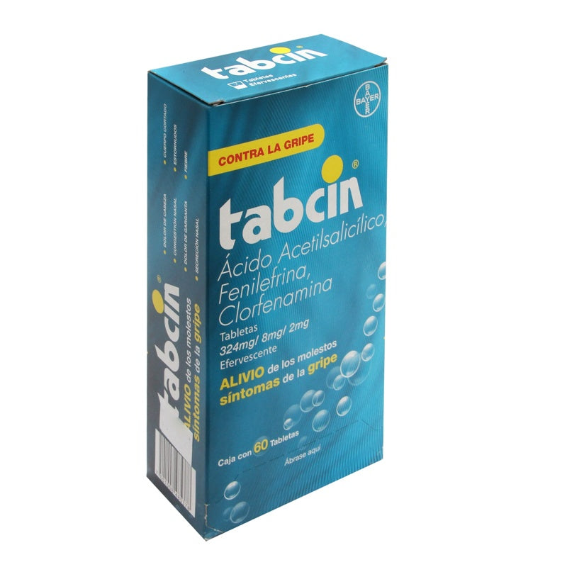 Tabcin 60 Tabletas Efervecente perfil 2