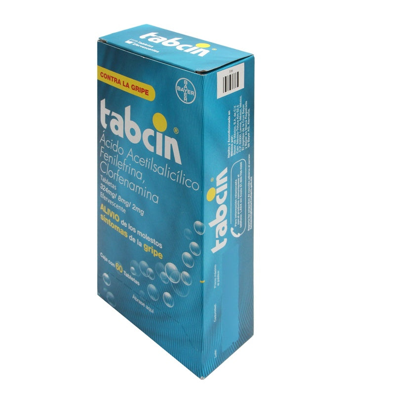 Tabcin 60 Tabletas Efervecente perfil 4