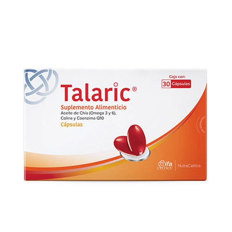 Talaric Chia Omegas 3 6 30 Capsulas Suplemento Alimenticio