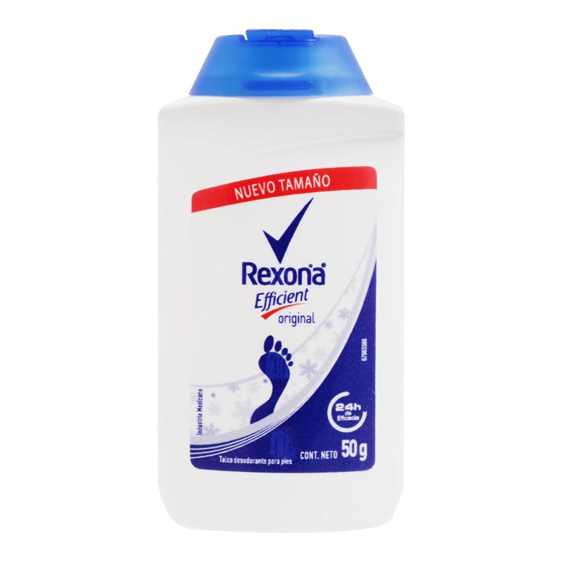 Talco Desodorante Rexona Eficcient Pies 50 Gr