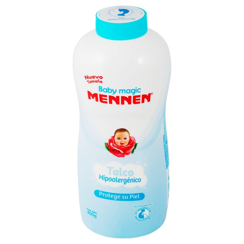 Talco Mennen Bb Magic Hip Azul 400 G