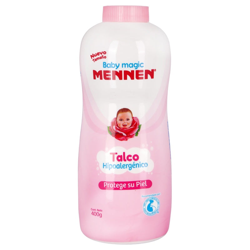 Talco Mennen Bb Magic Hip Rosa 400 G
