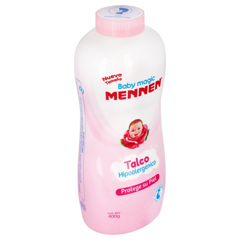 Talco Mennen Bb Magic Hip Rosa 400 G