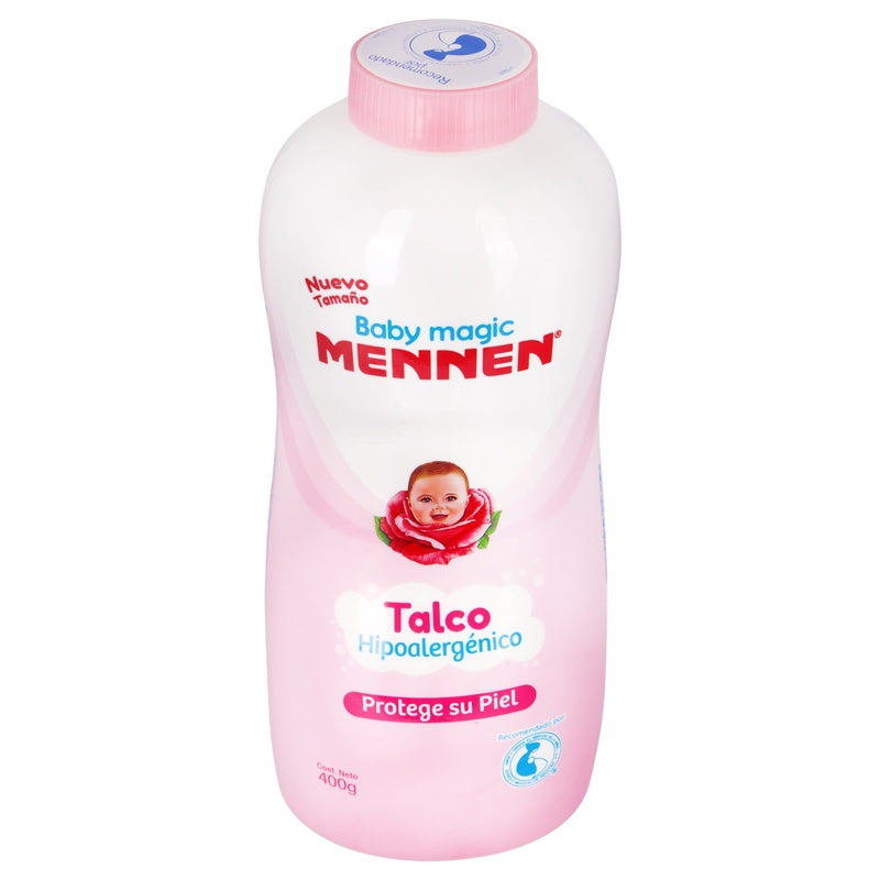 Talco Mennen Bb Magic Hip Rosa 400 G