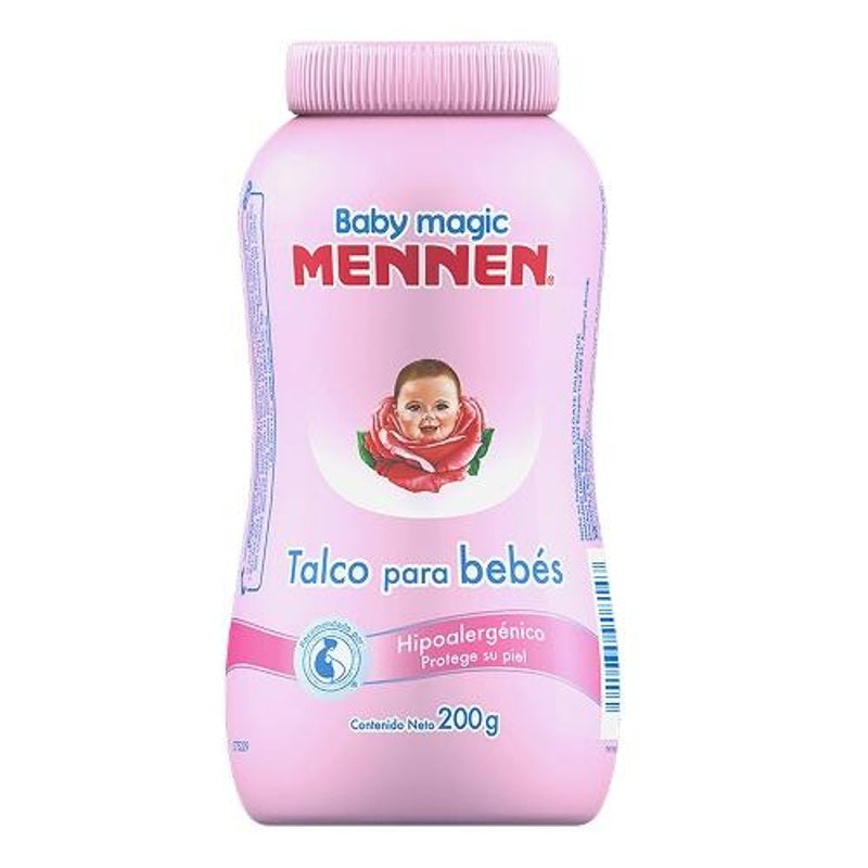 Talco Mennen Rosa 200 Gr