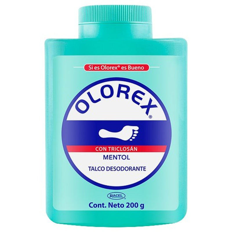 Talco Olorex Desodorante Mentol 200 G