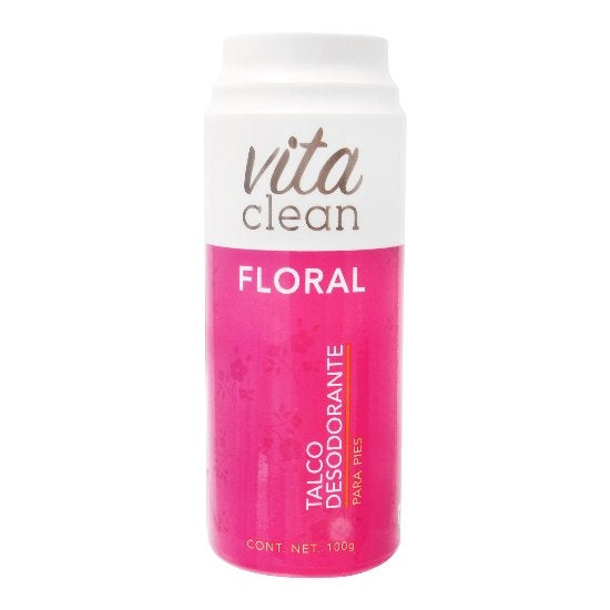 Talco Vita-C Desodorante Floral Pies 100 G 6971 7502271566917