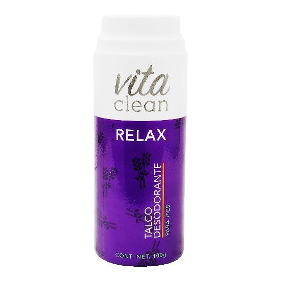 Talco Vita-C Desodorante Relax Pies 100 G 7502271566924