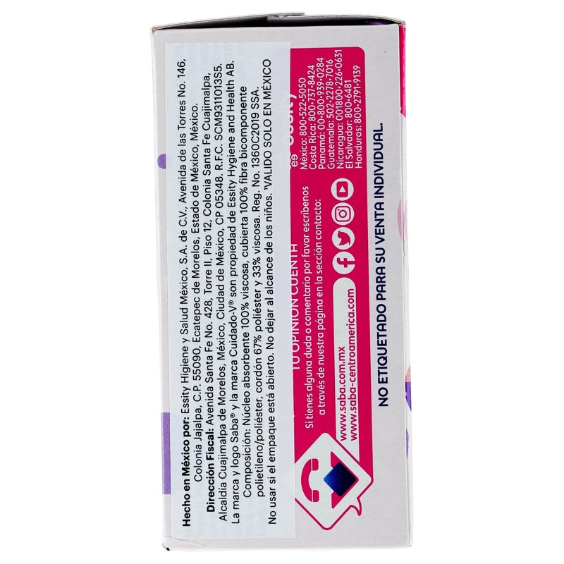 Tampones Saba Compac Supeplus Con 10 7501019036422 perfil 25