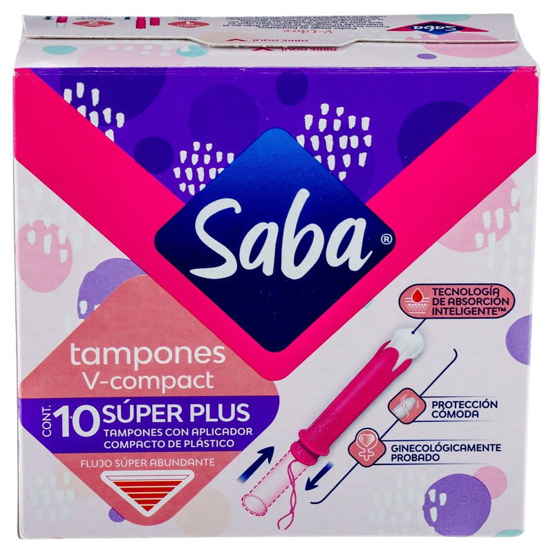 Tampones Saba Compac Supeplus Con 10 7501019036422 perfil 4