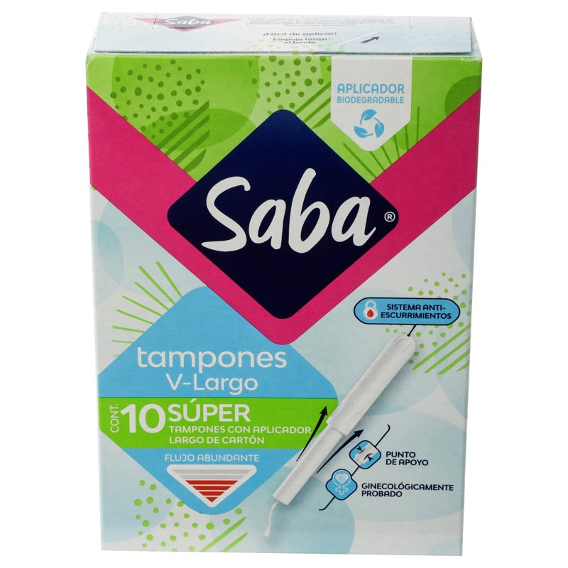 Tampones Saba Estilos Super Con 10 perfil 3