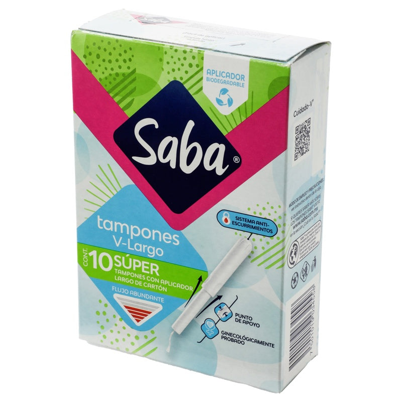 Tampones Saba Estilos Super Con 10 perfil 4