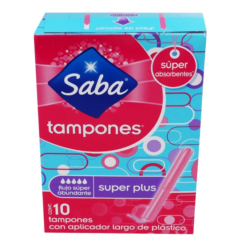 Tampones Saba Largo Superplus Con 10 7501019036439 perfil 3