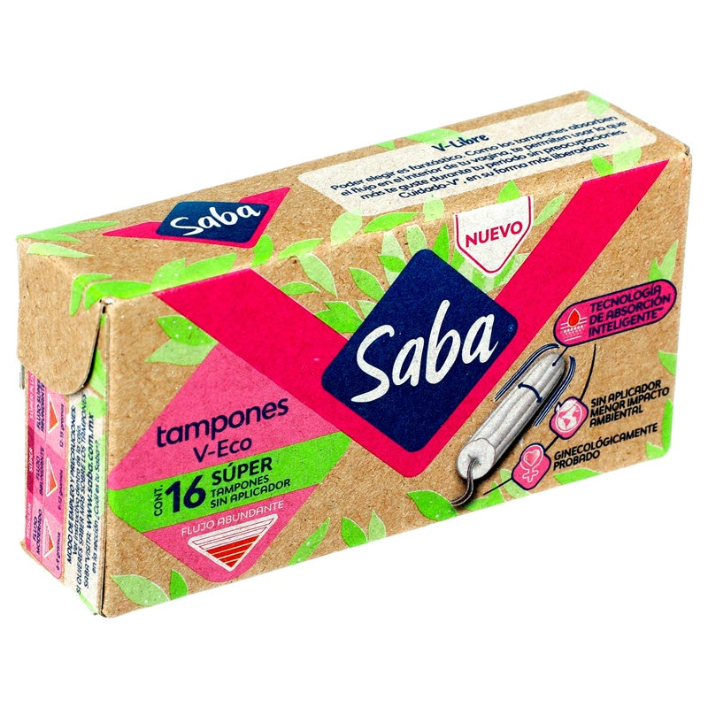 Tampones Saba V- Eco Super 12*16 perfil 2