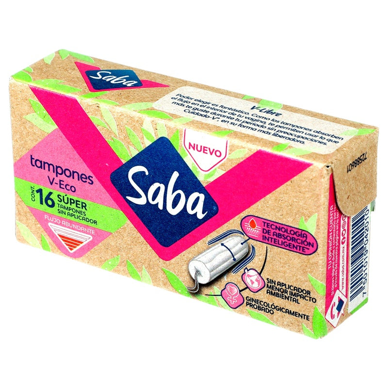 Tampones Saba V- Eco Super 12*16 perfil 3