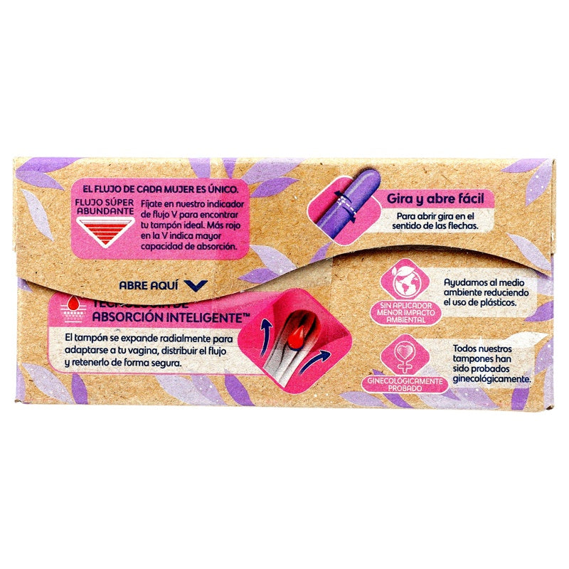 Tampones Saba V- Eco Super Plus 12*16 perfil 6