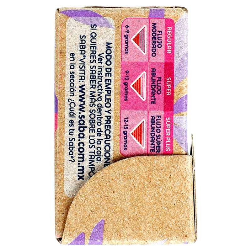 Tampones Saba V- Eco Super Plus 12*16 perfil 7