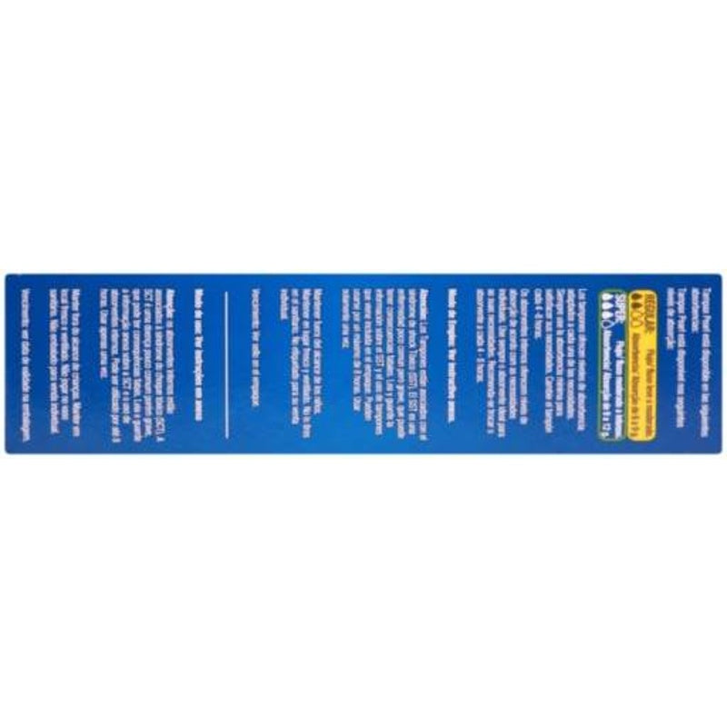 Tampones Tampax Pearl Regular 8 Piezas 7506295369363 perfil 8