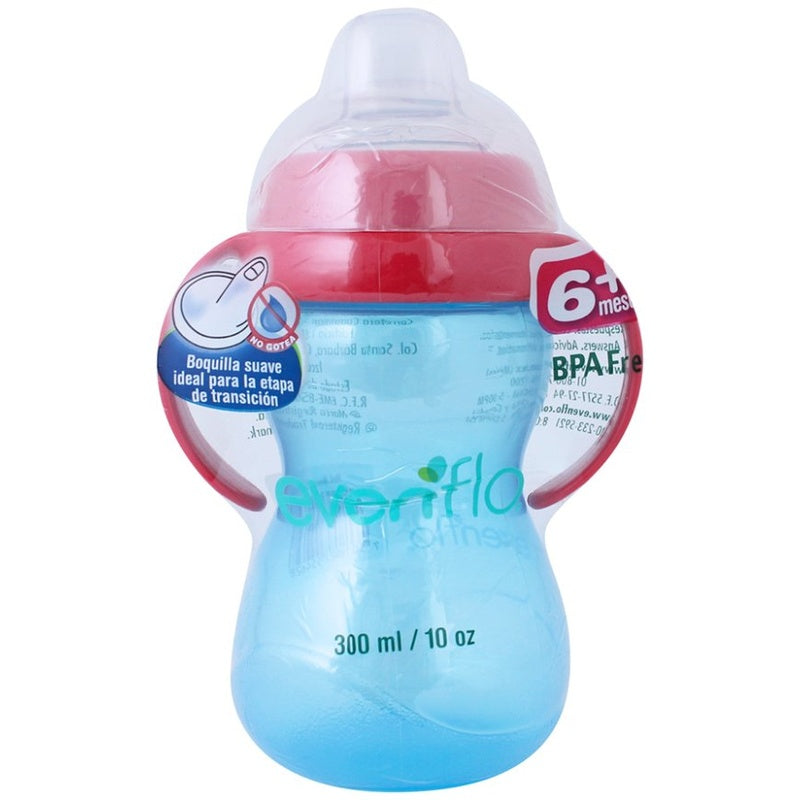 Taza Evenflo Entrenadora Boquilla Suave 300 Ml 7501027554628