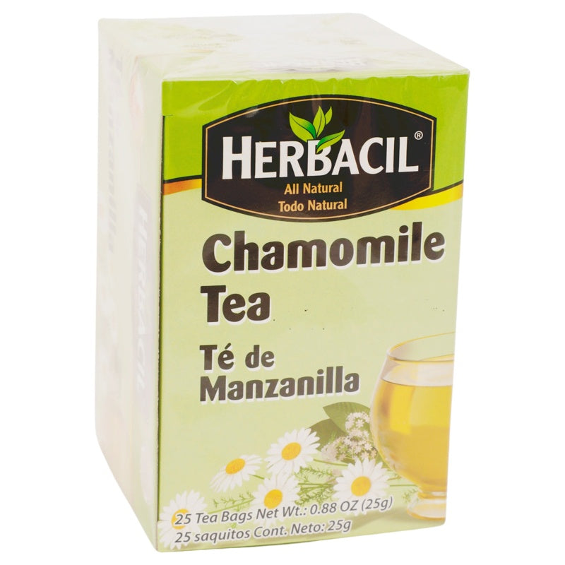 Te Hierbacil Manzanilla 1 Gr 25 Sobres perfil 2