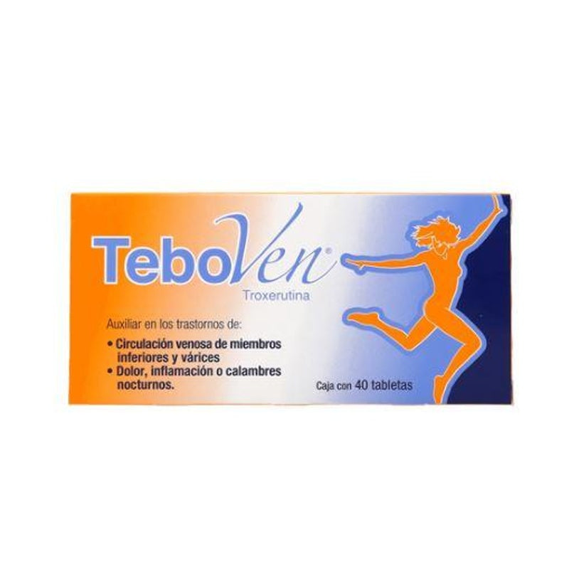 Teboven 300 Mg Con 40 Grageas