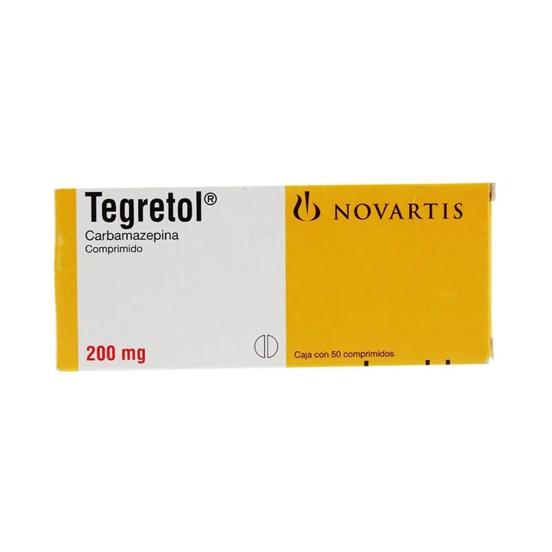 Tegretol 200 Mg Con 50 Comprimidos
