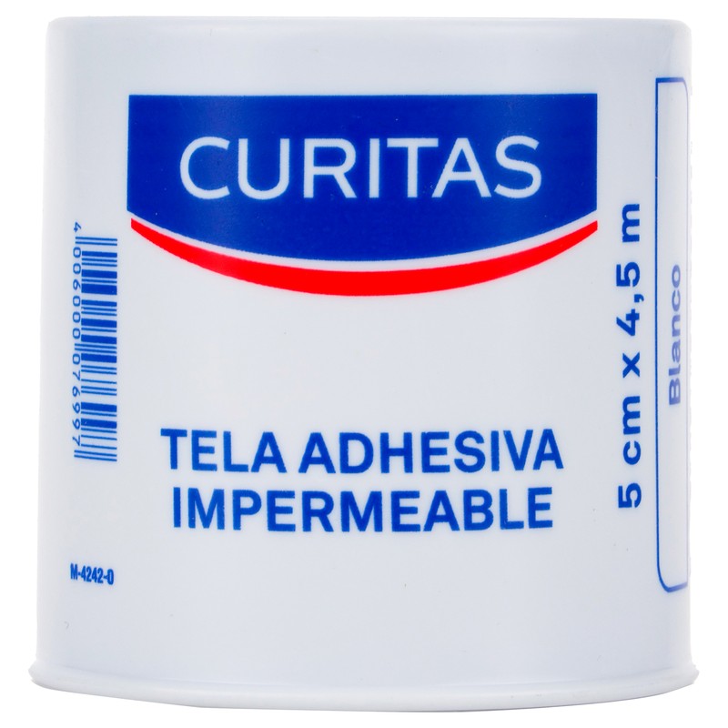 Tela Adhesiva Curitas Impermeable 5Cmx4.5Mt 4006000076997