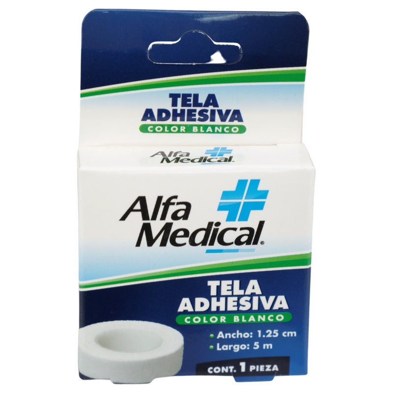 Telaadhesiva Alfa Medical 1.25Cmx5M 7503014279460