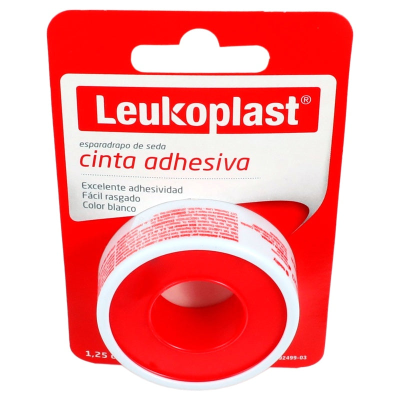 Telaadhesiva Leukopla 1.25Cmx4.57M Piezas