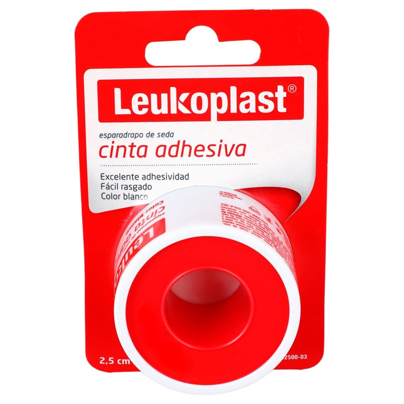 Telaadhesiva Leukopla 2.5Cmx4.57M Pza