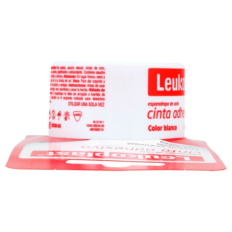Telaadhesiva Leukopla 2.5Cmx4.57M Pza