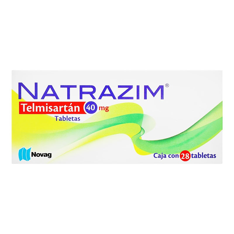 Telmisartan 40 Mg Con 28 Tabletas Natarzim perfil 3