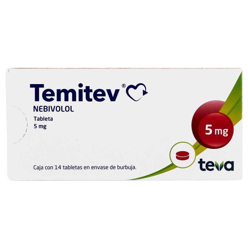 Temitev 5 Mg Con 14 Tabletas