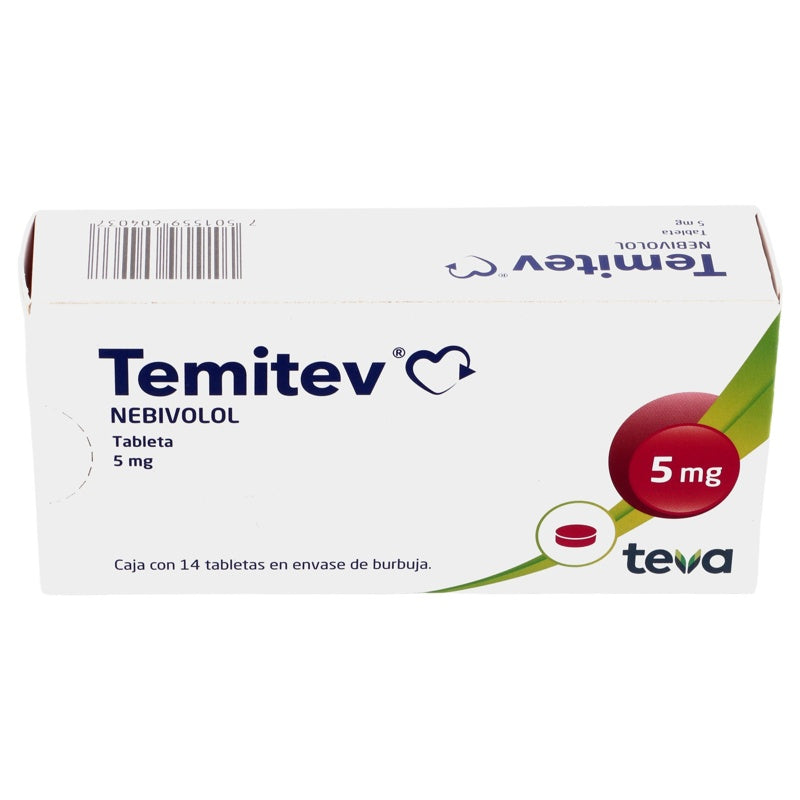 Temitev 5 Mg Con 14 Tabletas