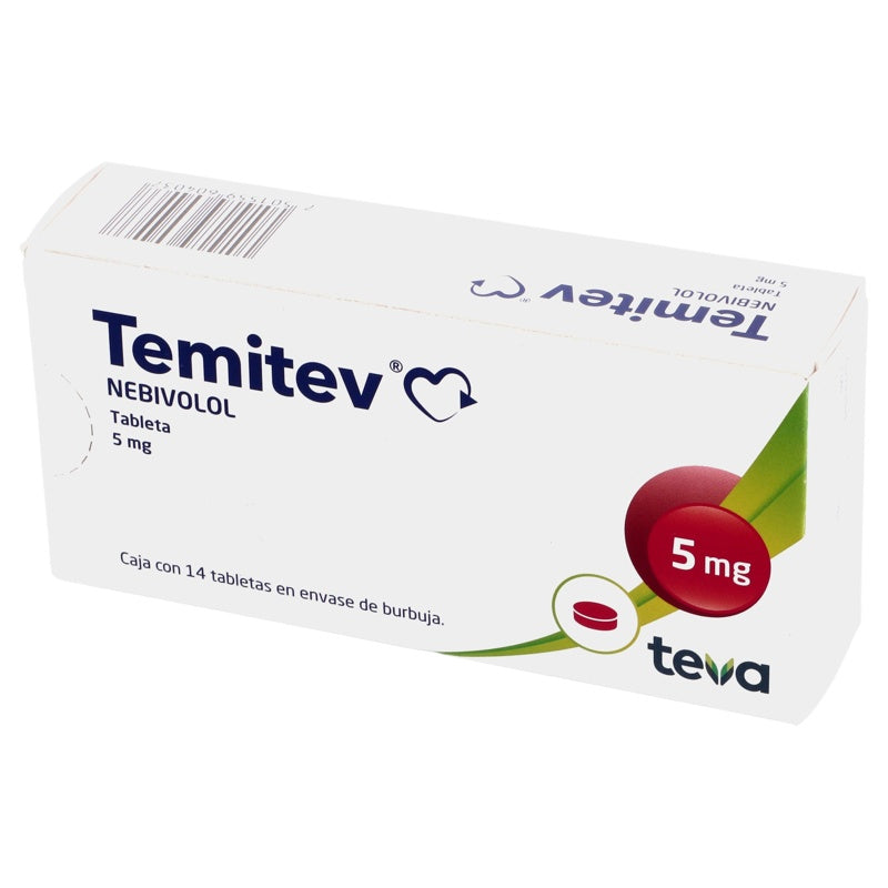 Temitev 5 Mg Con 14 Tabletas