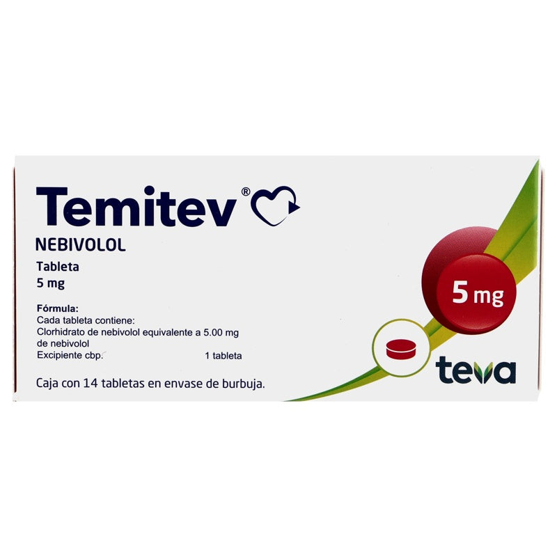 Temitev 5 Mg Con 14 Tabletas