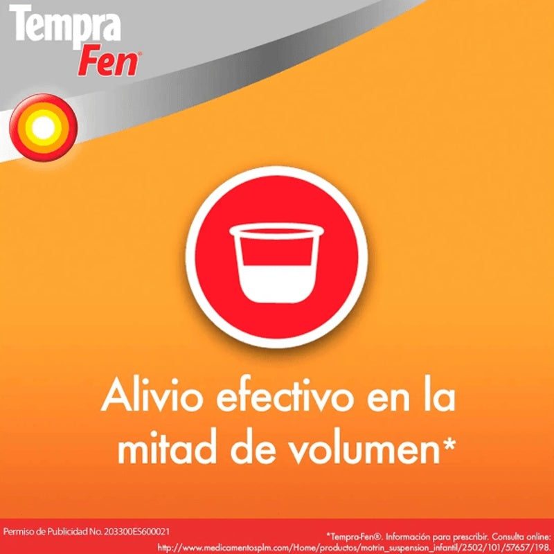 Tempra Fem Fresa 200 Mg / 5 Ml 100 Ml Suspensión